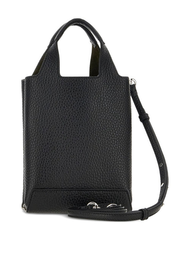 Hogan Mini Leather Tote Black