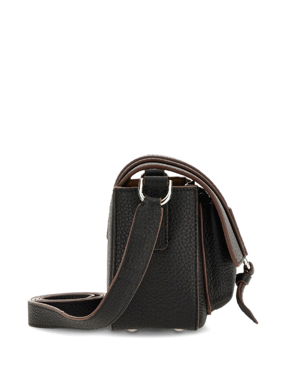 Hogan Leather Crossbody Bag Black