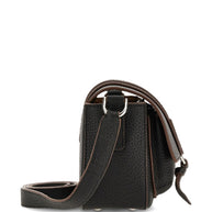 Hogan Leather Crossbody Bag Black
