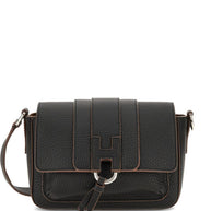 Hogan Leather Crossbody Bag Black