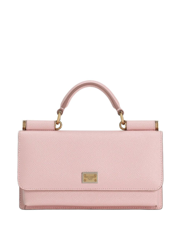 Dolce & Gabbana Leather Mini Bag Pink