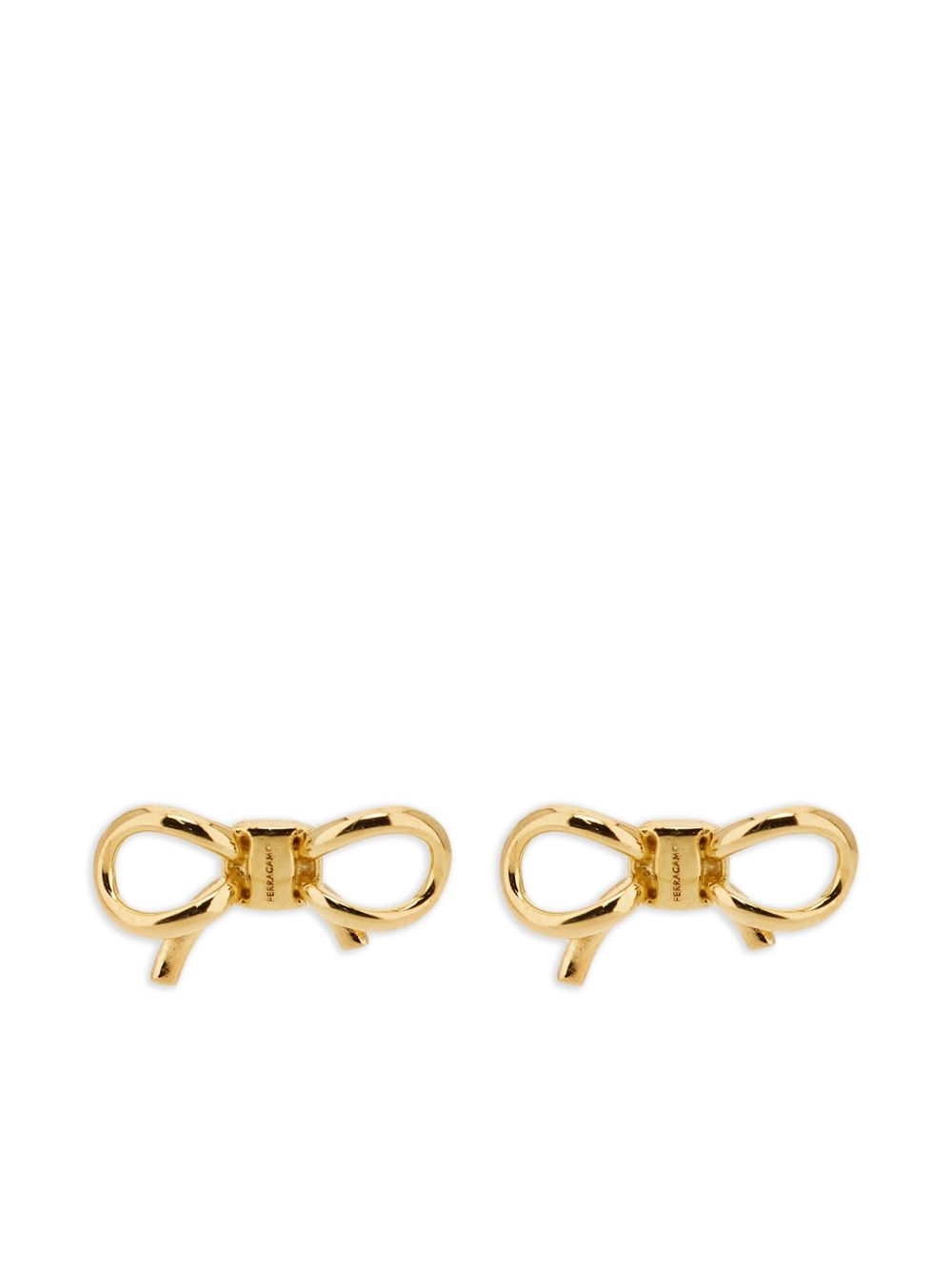 Ferragamo Vara Earrings Golden