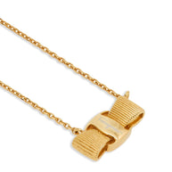 Ferragamo Vara Necklace Golden