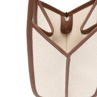 HEREU Calella Canvas Bucket Bag Ivory