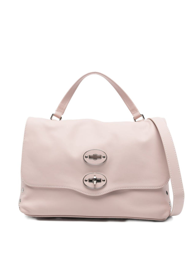 Zanellato Postina Saeta Small Leather Handbag Pink