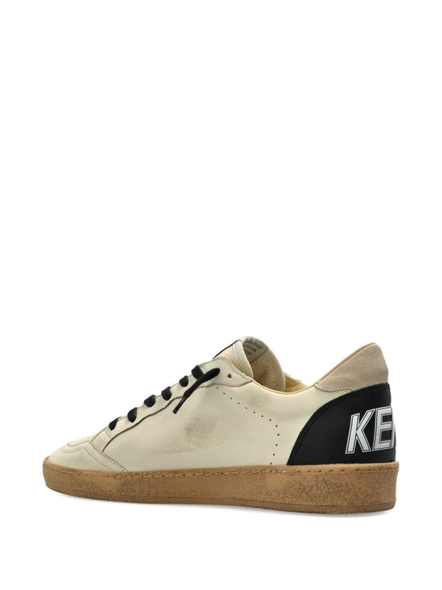 Golden Goose Ball Star Leather Sneakers White