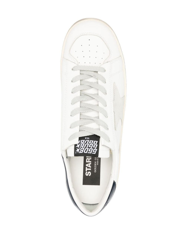Golden Goose Stardan Leather Sneakers White