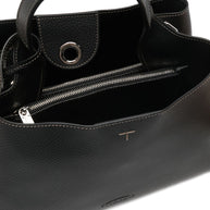Tod's Small Leather Tote Bag Black