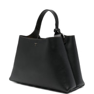 Tod's Small Leather Tote Bag Black