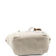 Golden Goose Canvas Tote Bag Beige