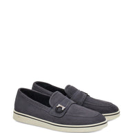 Ferragamo Leather Loafers Beige