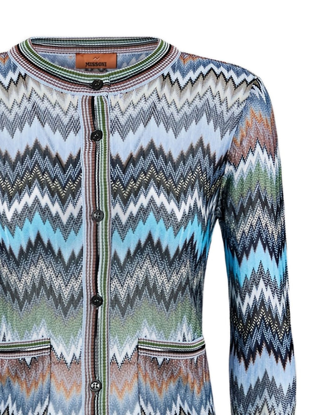 Missoni Zig Zag Cardigan MultiColour