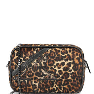 Golden Goose Star Mini Leather Crossbody Bag Brown