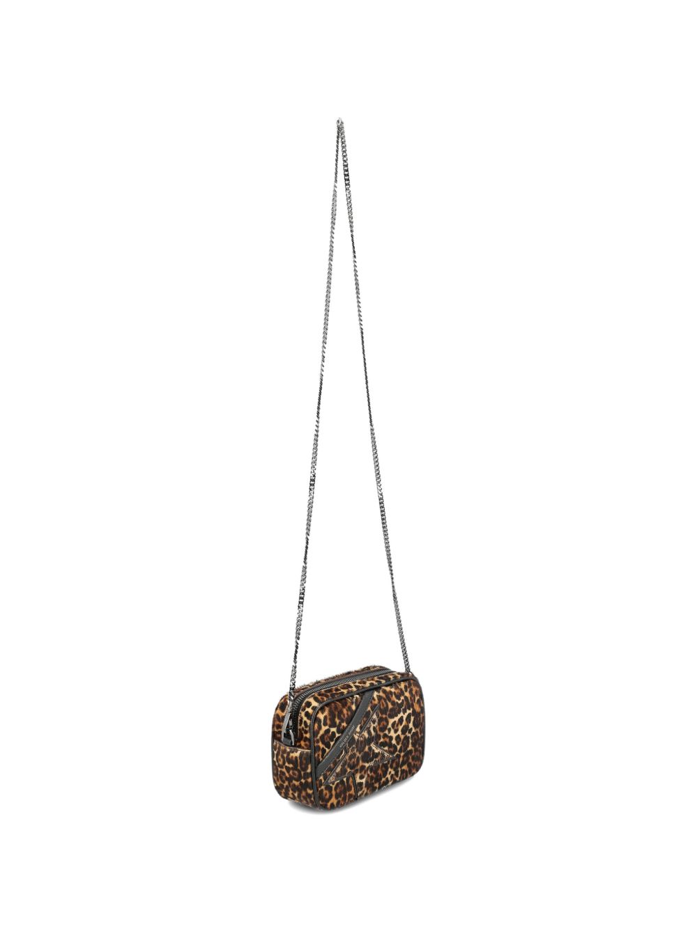 Golden Goose Star Mini Leather Crossbody Bag Brown