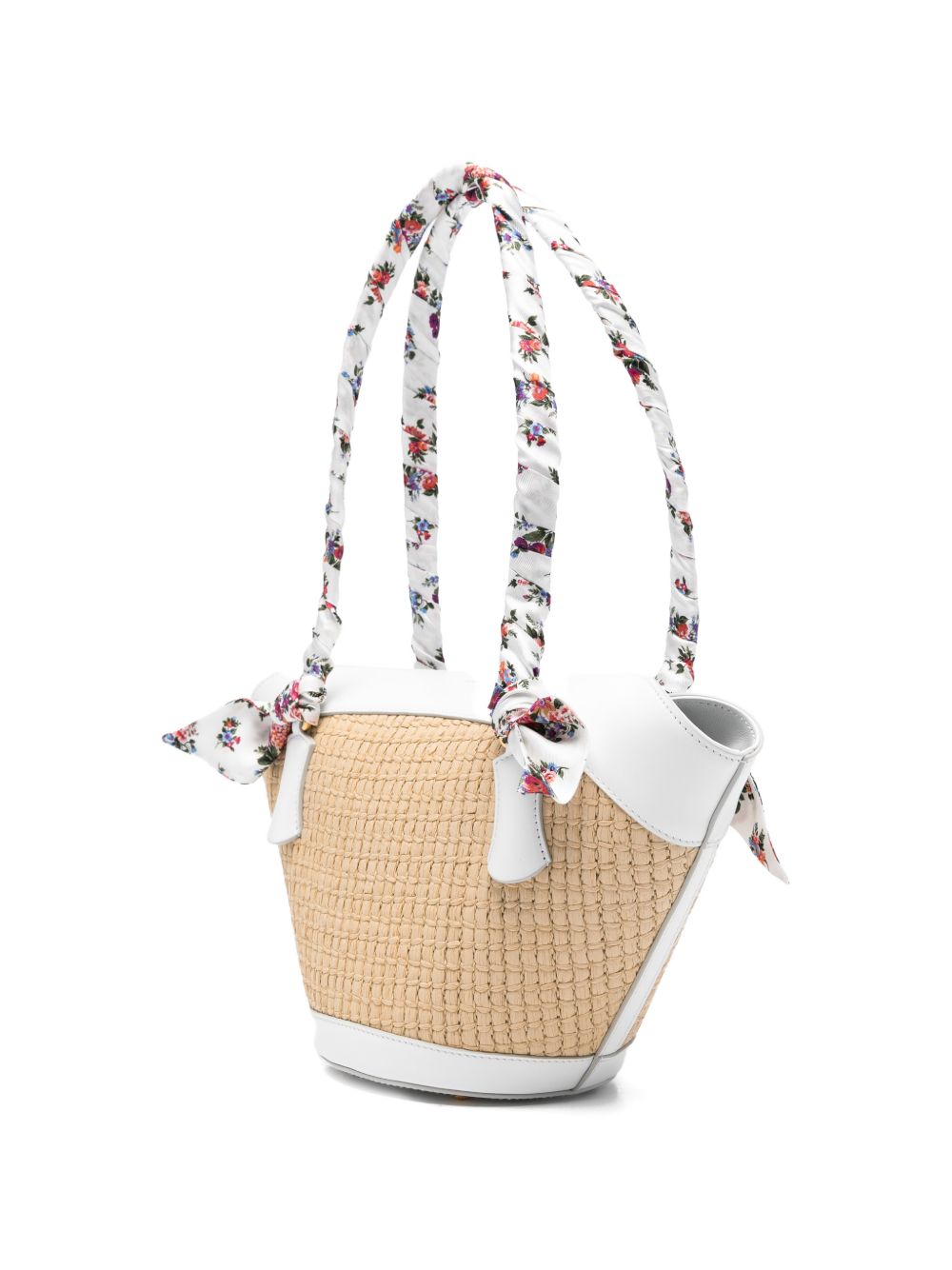 Dolce & Gabbana Capri Straw Backet Bag Beige