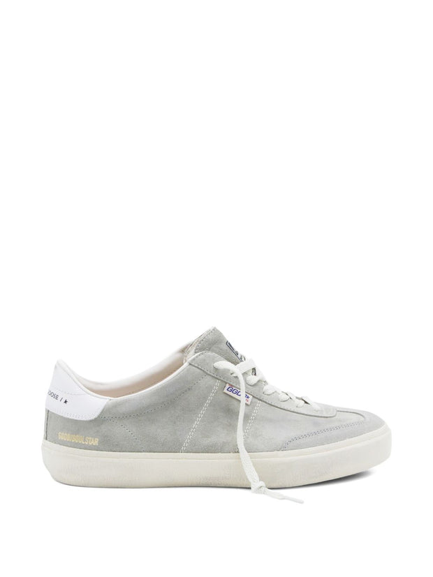 Golden Goose Soul-Star Leather Sneakers Dove Grey