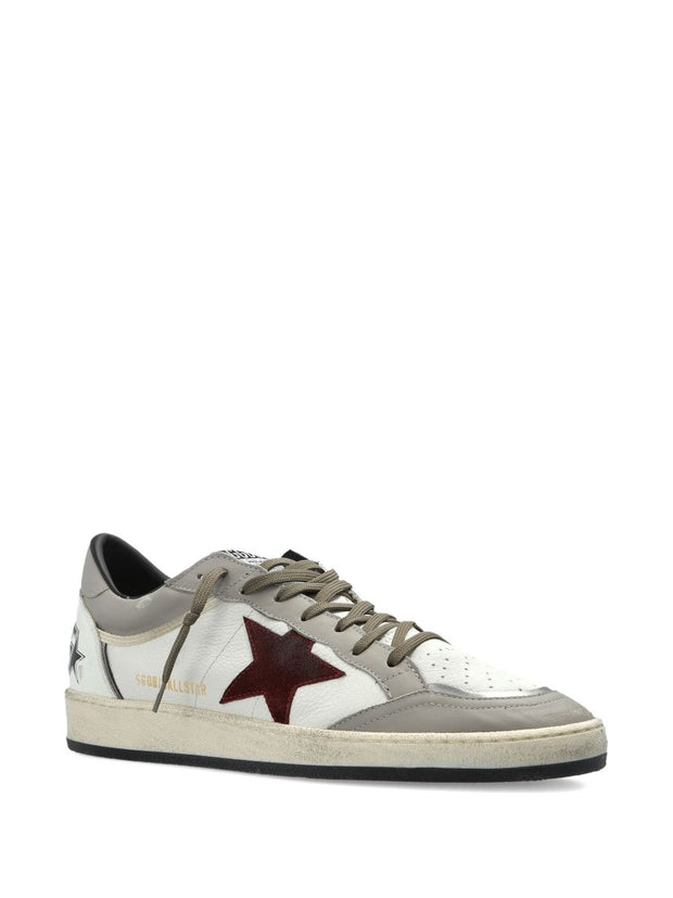 Golden Goose Ball Star Leather Sneakers White