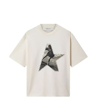 Golden Goose Printed Cotton T-shirt White