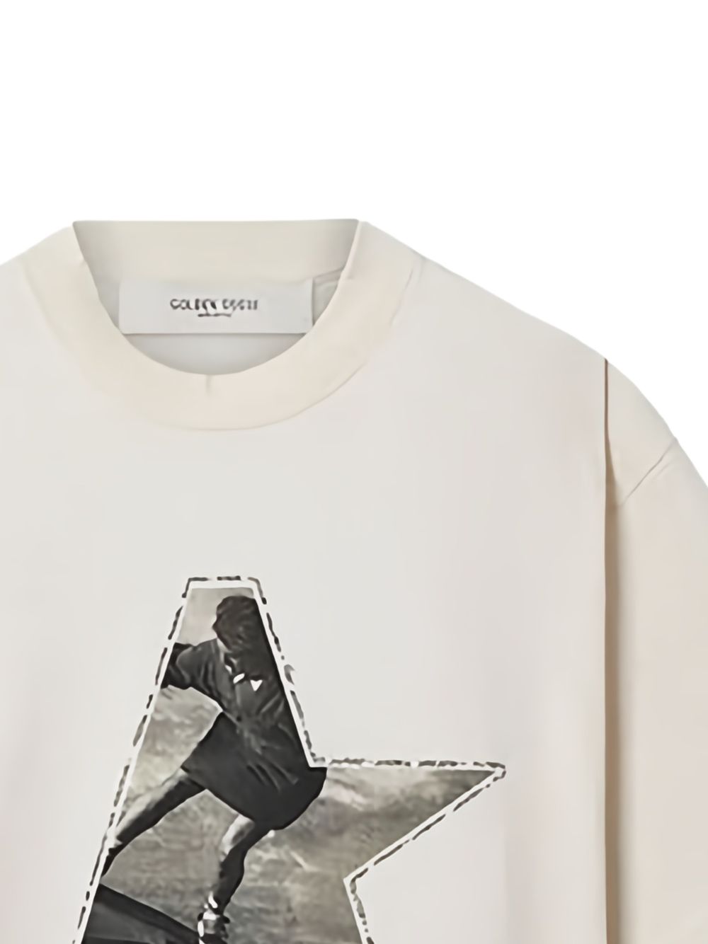 Golden Goose Printed Cotton T-shirt White