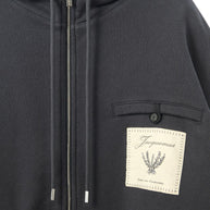 JACQUEMUS Le Hoodie Torneo Blue