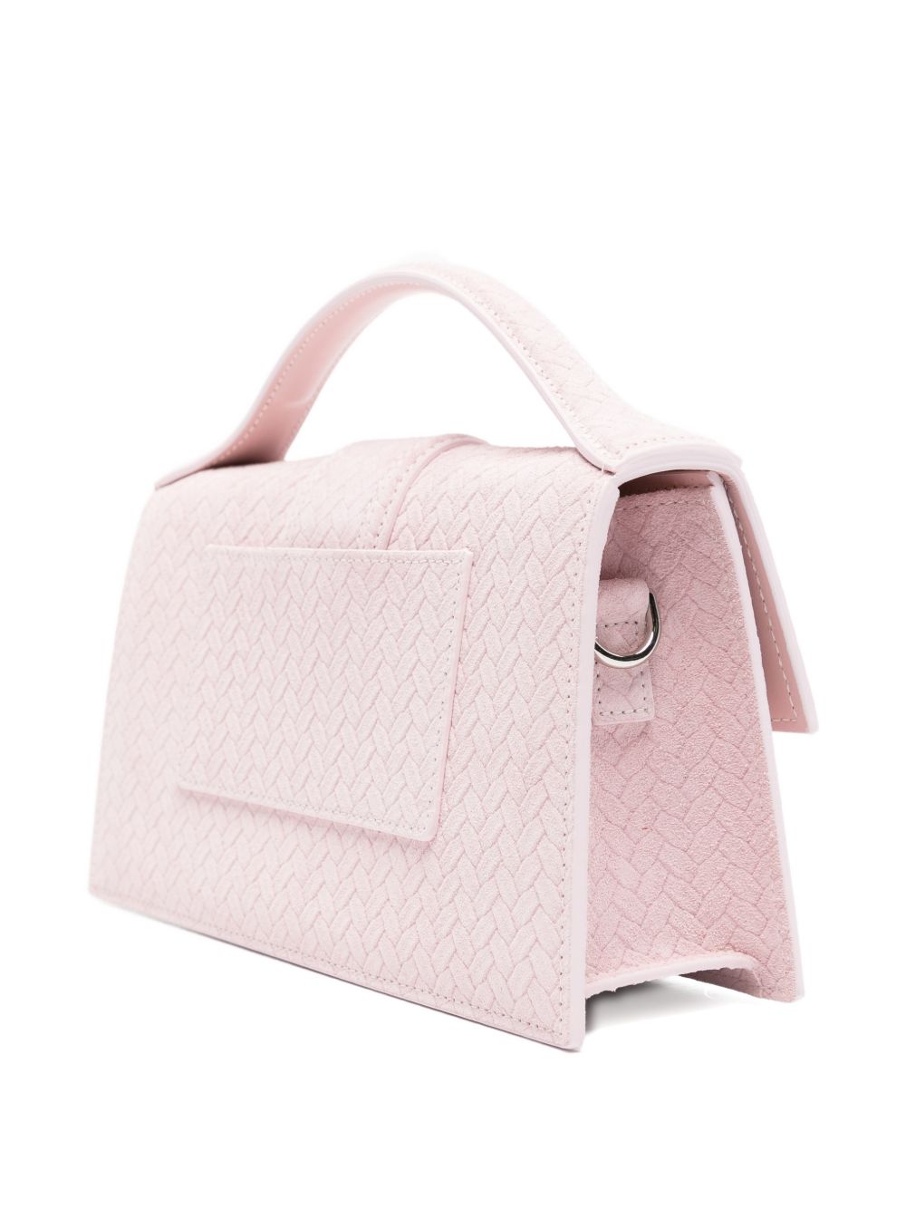 JACQUEMUS Le Grand Bambino Leather Handbag Pink