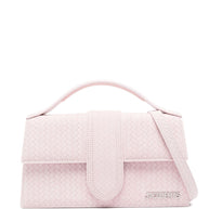 JACQUEMUS Le Grand Bambino Leather Handbag Pink