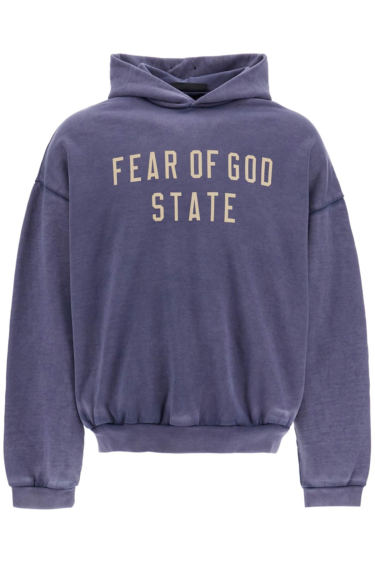 Fear Of God ESSENTIALS Navy Blue Cotton Hoodie