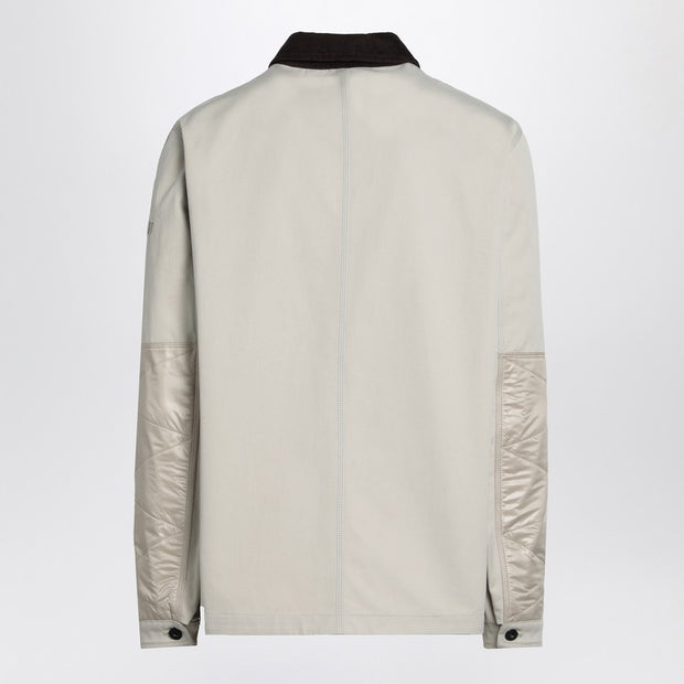 Moncler X FRGMT Geike Beige Jacket In Cotton