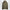 Moncler Short Zip-up Puffer In Khaki