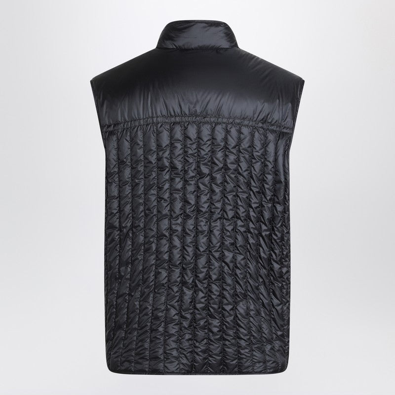 Moncler Genius Tangerine Padded Vest In Blue Nylon