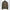 Moncler Short Zip-up Puffer In Khaki