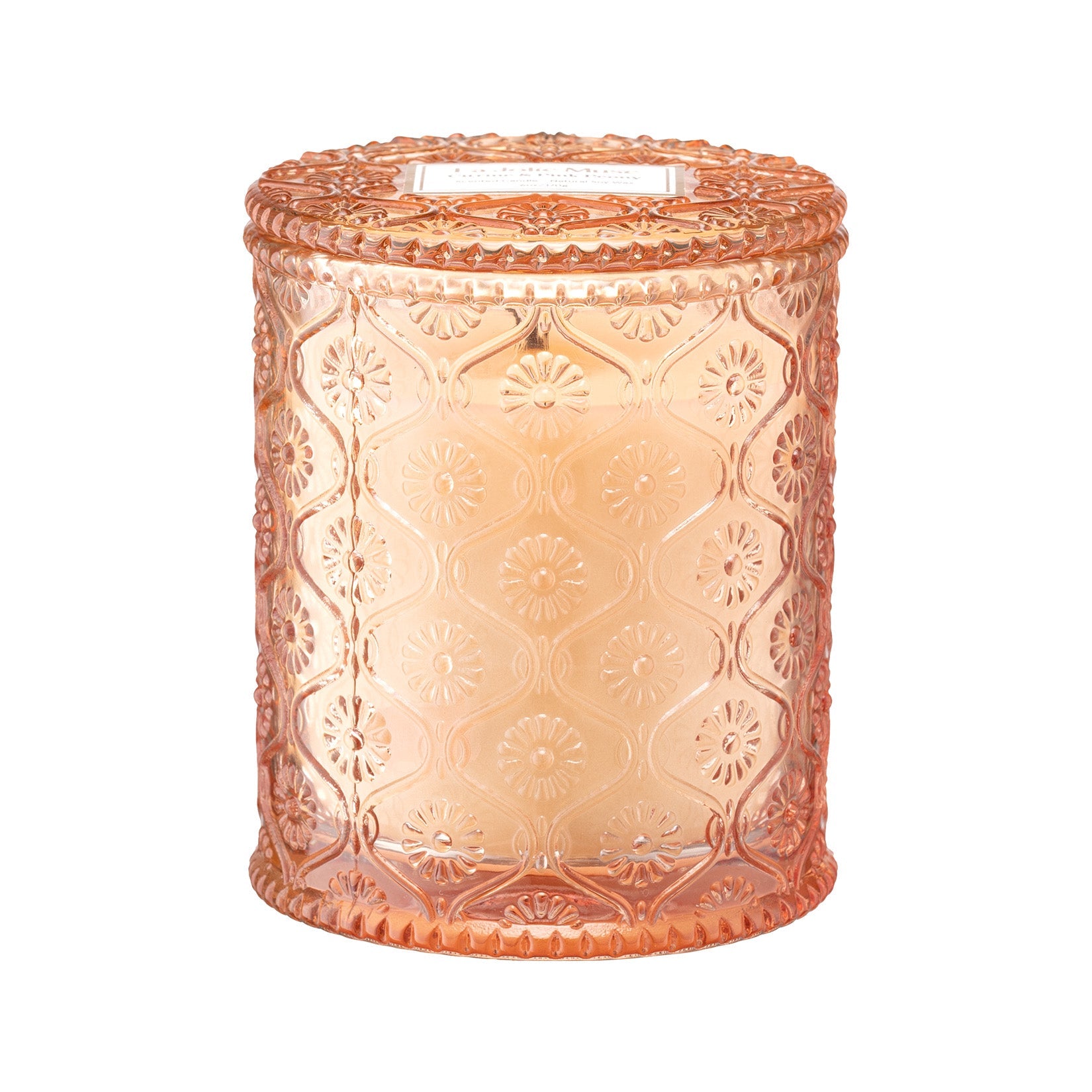 LA JOLIE MUSE Maelyn - Citrine & Pink Peony 6oz Candle