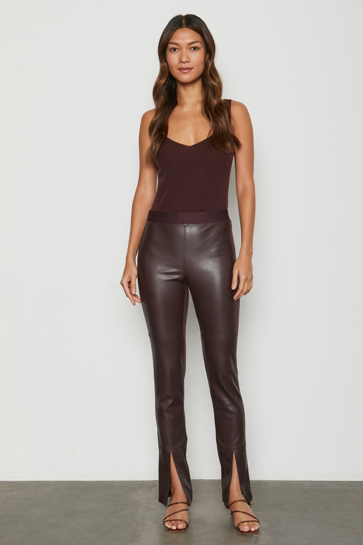 Gianine BILLIE Vegan Leather Pant