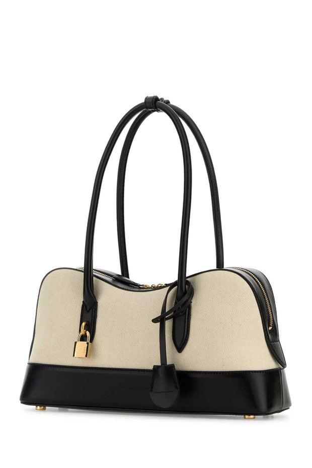 Stella Mccartney Women Sand Canvas Ryder Shoulder Bag