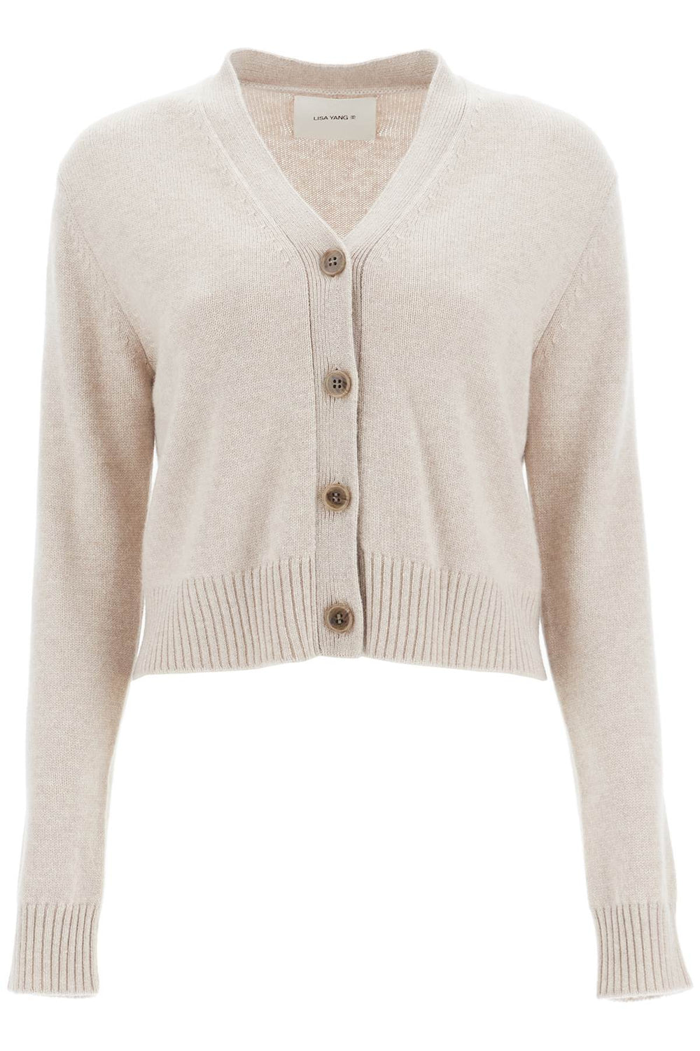 Lisa Yang Cropped Cashmere Cardigan