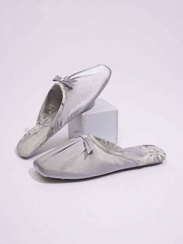 Ulivary Ink Floral Print Slippers (more colors)