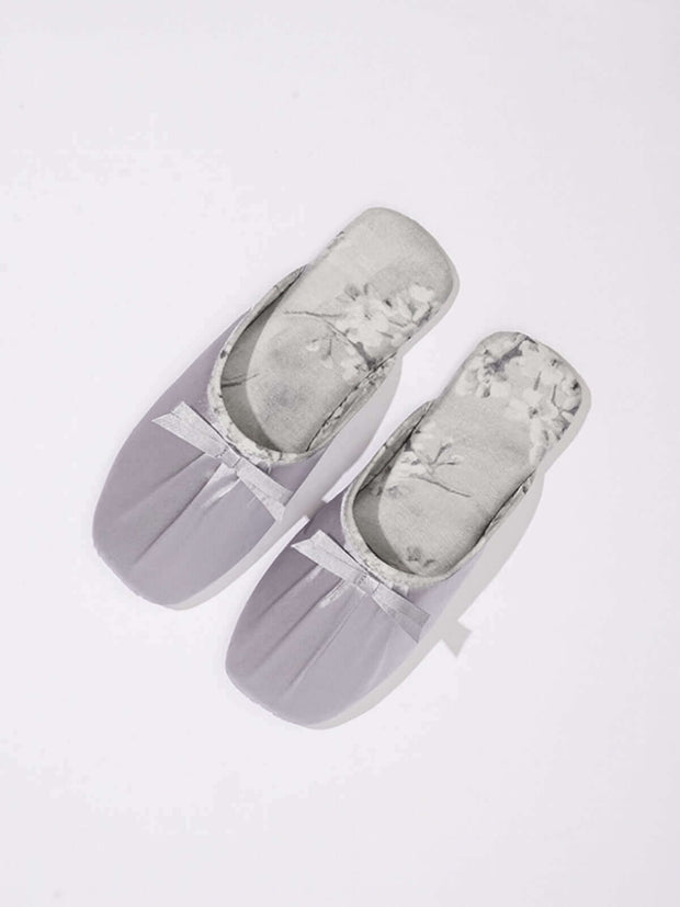 Ulivary Ink Floral Print Slippers (more colors)