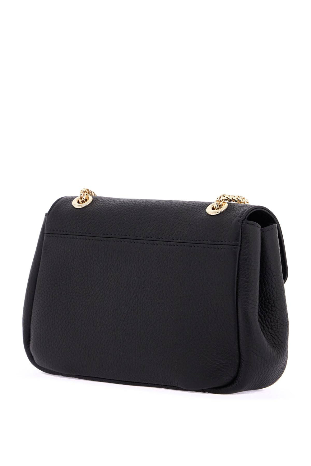 Strathberry East/West Black Calfskin Mini Shoulder Bag