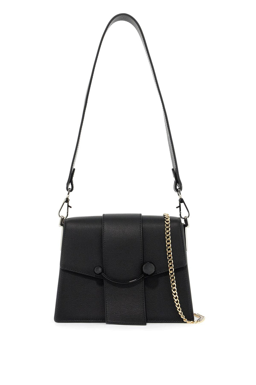 Strathberry Box Crescent Shoulder Bag