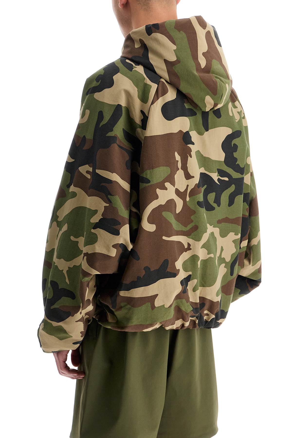 Fear Of God ESSENTIALS Camouflage Oversized Jacket