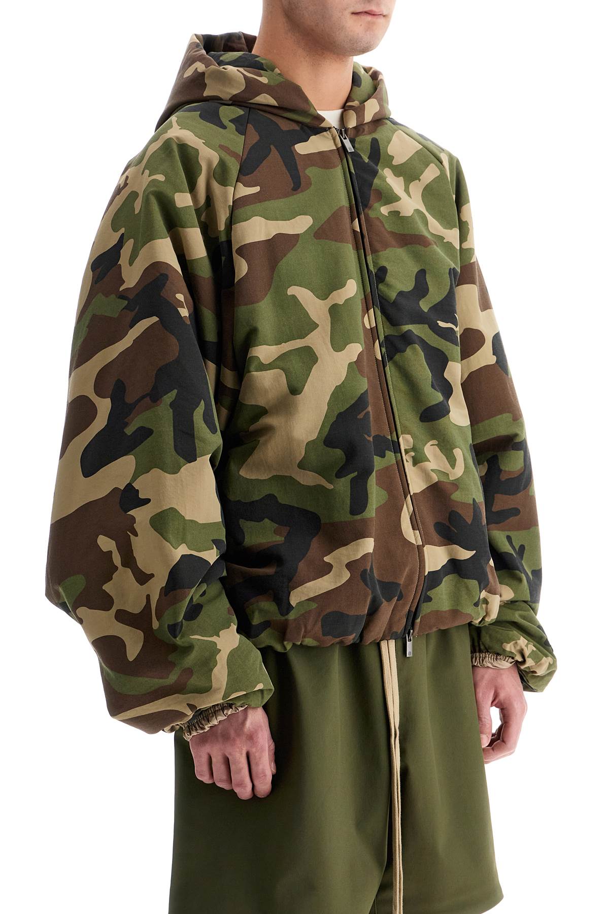 Fear Of God ESSENTIALS Camouflage Oversized Jacket