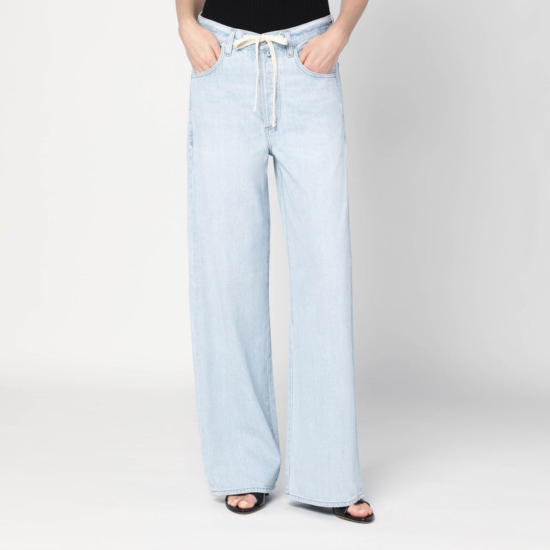 Citizens Of Humanity Brynn Blue Jeans With Drawstring
