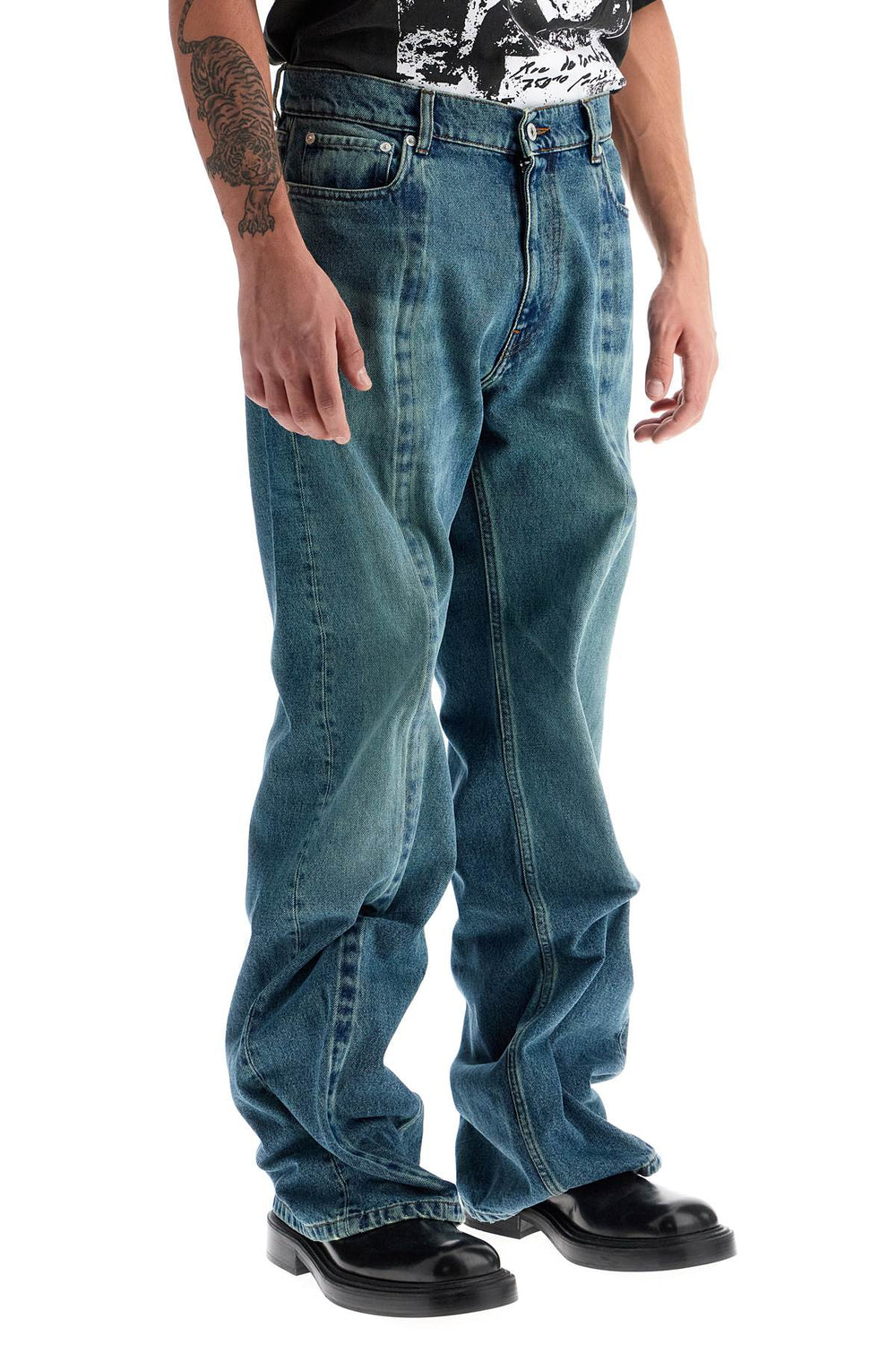 Y Project Evergreen Wire Jeans For Men