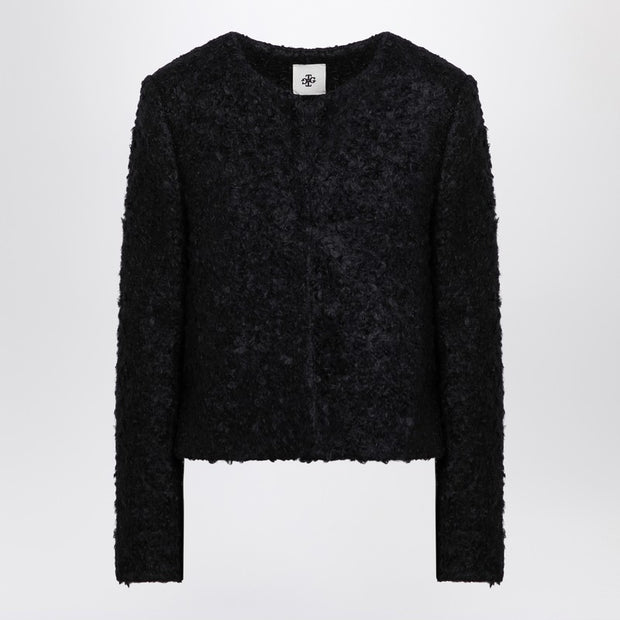 The Garment Recycled Wool Blend Black Vienna Jacket