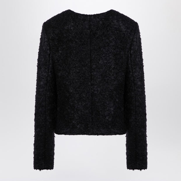 The Garment Recycled Wool Blend Black Vienna Jacket
