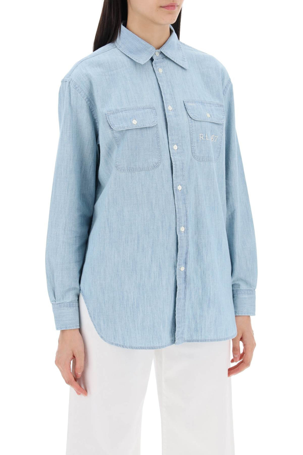 Polo Ralph Lauren Embroidered Chambray Shirt