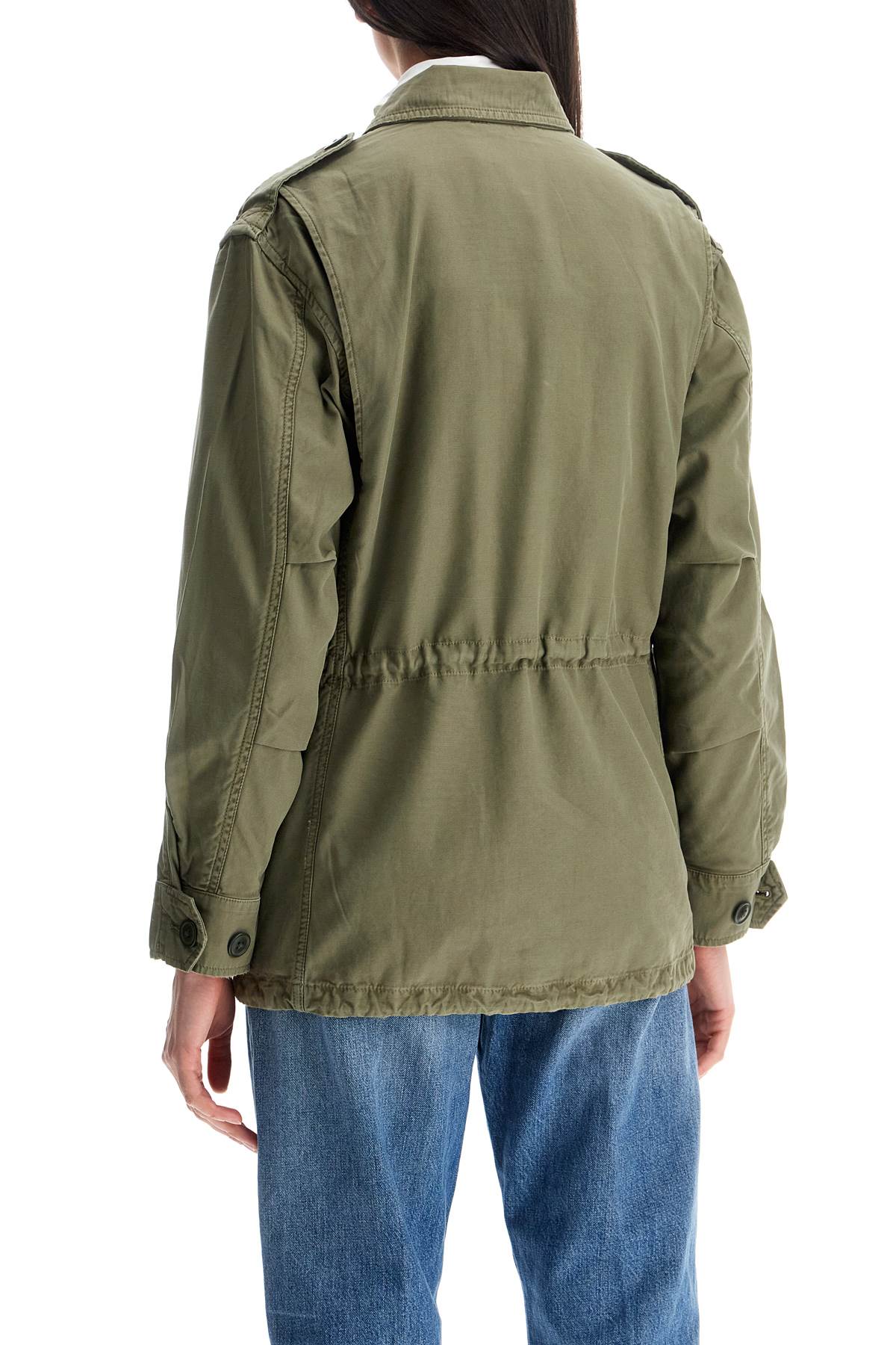 Polo Ralph Lauren Loose Olive Green M51 Jacket In Cotton