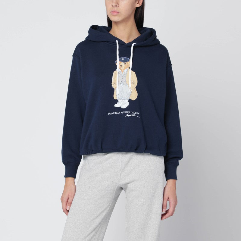 Polo Ralph Lauren Navy Blue Polo Bear Hoodie