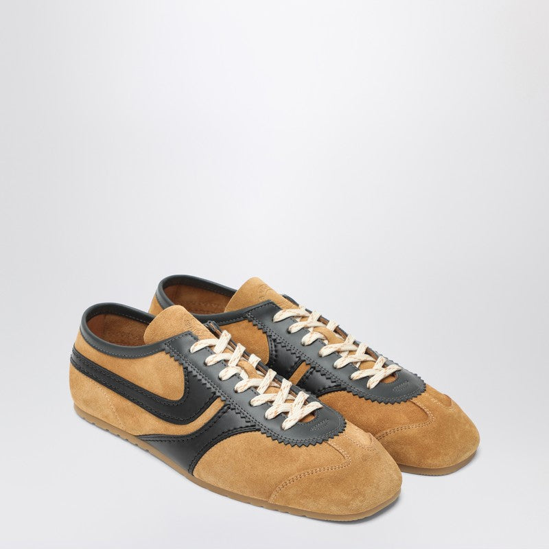 Dries Van Noten Sneaker In Suede Beige