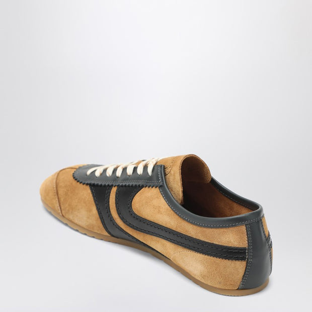 Dries Van Noten Sneaker In Suede Beige